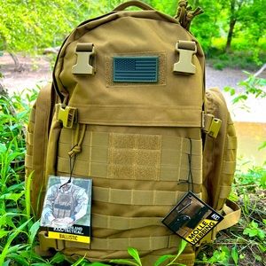 Highland tactical ballistic backpack
